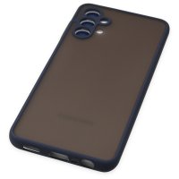 Newface Samsung Galaxy A04S Kılıf Montreal Silikon Kapak - Lacivert