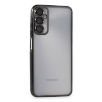 Newface Samsung Galaxy A05S Kılıf Razer Lensli Silikon - Siyah