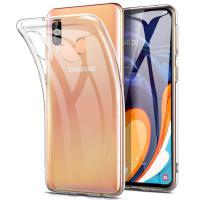 Newface Samsung Galaxy A20E Kılıf Lüx Şeffaf Silikon