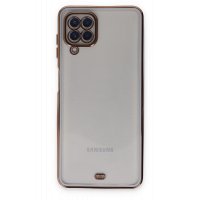 Newface Samsung Galaxy A22 Kılıf Liva Silikon - Lila