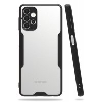 Newface Samsung Galaxy A32 5G Kılıf Platin Silikon - Siyah