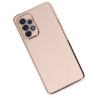 Newface Samsung Galaxy A32 Kılıf Volet Silikon - Pembe