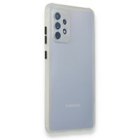 Newface Samsung Galaxy A52 Kılıf Miami Şeffaf Silikon - Şeffaf
