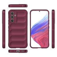 Newface Samsung Galaxy A54 5G Kılıf Optimum Silikon - Bordo