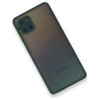 Newface Samsung Galaxy A81 / Note 10 Lite Kılıf Montreal Silikon Kapak - Yeşil