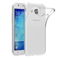 Newface Samsung Galaxy J7 Kılıf Lüx Şeffaf Silikon