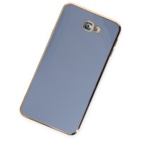 Newface Samsung Galaxy J7 Prime Kılıf Volet Silikon - Mavi