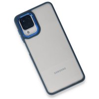 Newface Samsung Galaxy M12 Kılıf Dora Kapak - Mavi