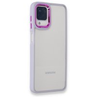 Newface Samsung Galaxy M22 Kılıf Dora Kapak - Lila