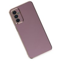 Newface Samsung Galaxy M23 Kılıf Volet Silikon - Mor