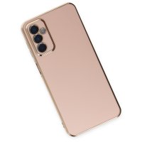 Newface Samsung Galaxy M23 Kılıf Volet Silikon - Pembe