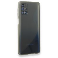 Newface Samsung Galaxy M31S Kılıf S Silikon - Gri