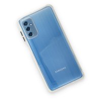 Newface Samsung Galaxy M52 5G Kılıf Miami Şeffaf Silikon - Şeffaf