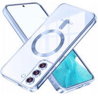 Newface Samsung Galaxy S22 Kılıf Kross Magneticsafe Kapak - Sierra Blue