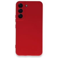 Newface Samsung Galaxy S23 Kılıf Nano içi Kadife Silikon - Kırmızı