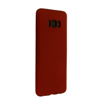 Newface Samsung Galaxy S8 Plus Kılıf First Silikon - Bordo