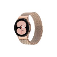 Newface Samsung Galaxy Watch 5 Metal Mıknatıslı Kordon - Gold