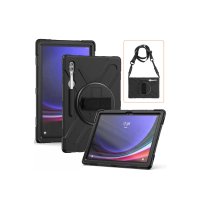 Newface Samsung Galaxy X810 Tab S9 Plus 12.4 Kılıf Amazing Tablet Kapak - Siyah