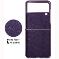 HDD Samsung Galaxy Z Flip 4 Kılıf HBC-156 Forum Magneticsafe Kapak - Siyah