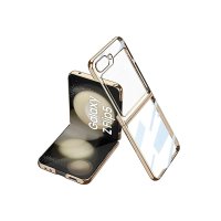 Newface Samsung Galaxy Z Flip 5 Kılıf Fold Element Kapak - Gold