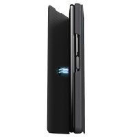 Newface Samsung Galaxy Z Fold 4 Kılıf Fold Karbon Kapak - Siyah