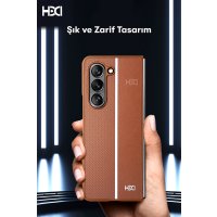 HDD Samsung Galaxy Z Fold 5 Kılıf HBC-155 Lizbon Kapak - Siyah