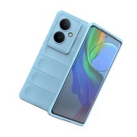 Newface Vivo V29 Lite Kılıf Optimum Silikon - Sky Blue