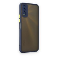 Newface Vivo Y11S Kılıf Montreal Silikon Kapak - Lacivert