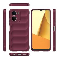 Newface Vivo Y16 Kılıf Optimum Silikon - Bordo