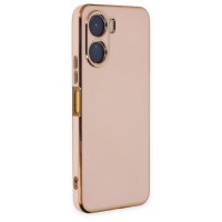 Newface Vivo Y16 Kılıf Volet Silikon - Pembe