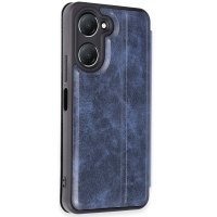 Newface Vivo Y18 Kılıf Flip Cover - Lacivert