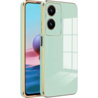 Newface Vivo Y18 Kılıf Volet Silikon - Açık Yeşil