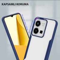 Newface Vivo Y22S Kılıf Platin Silikon - Yeşil