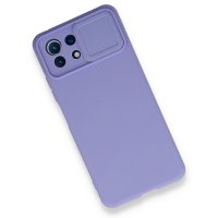 Newface Xiaomi Mİ 11 Lite Kılıf Color Lens Silikon - Mor