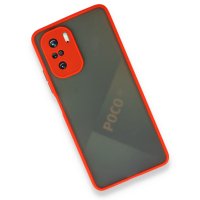 Newface Xiaomi Mi 11i Kılıf Montreal Silikon Kapak - Kırmızı