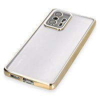 Newface Xiaomi Mi 11T Kılıf Razer Lensli Silikon - Gold