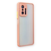 Newface Xiaomi Mi 11T Pro Kılıf Montreal Silikon Kapak - Pembe