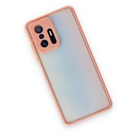 Newface Xiaomi Mi 11T Pro Kılıf Montreal Silikon Kapak - Pembe