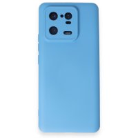 Newface Xiaomi Mi 13 Pro Kılıf Nano içi Kadife Silikon - Mavi