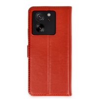 Newface Xiaomi Mi 13T Kılıf Trend S Plus Kapaklı Kılıf - Kırmızı