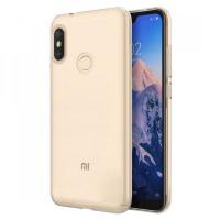 Newface Xiaomi Mi A2 Lite Kılıf Lüx Şeffaf Silikon - Şeffaf