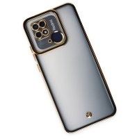 Newface Xiaomi Poco C40 Kılıf Liva Lens Silikon - Siyah