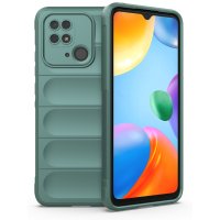 Newface Xiaomi Poco C40 Kılıf Optimum Silikon - Koyu Yeşil