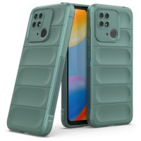 Newface Xiaomi Poco C40 Kılıf Optimum Silikon - Koyu Yeşil