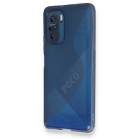 Newface Xiaomi Poco F3 Kılıf S Silikon - Mavi