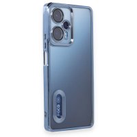 Newface Xiaomi Poco F5 Kılıf Slot Silikon - Sierra Blue