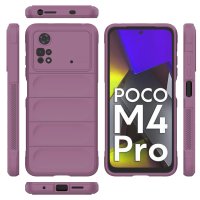 Newface Xiaomi Poco M4 Pro 4G Kılıf Optimum Silikon - Mor