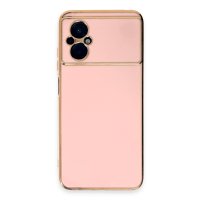 Newface Xiaomi Poco M5 Kılıf Volet Silikon - Pembe