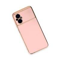 Newface Xiaomi Poco M5 Kılıf Volet Silikon - Pembe