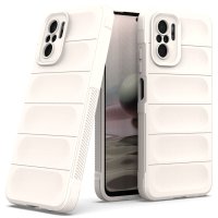 Newface Xiaomi Poco M5s Kılıf Optimum Silikon - Krem